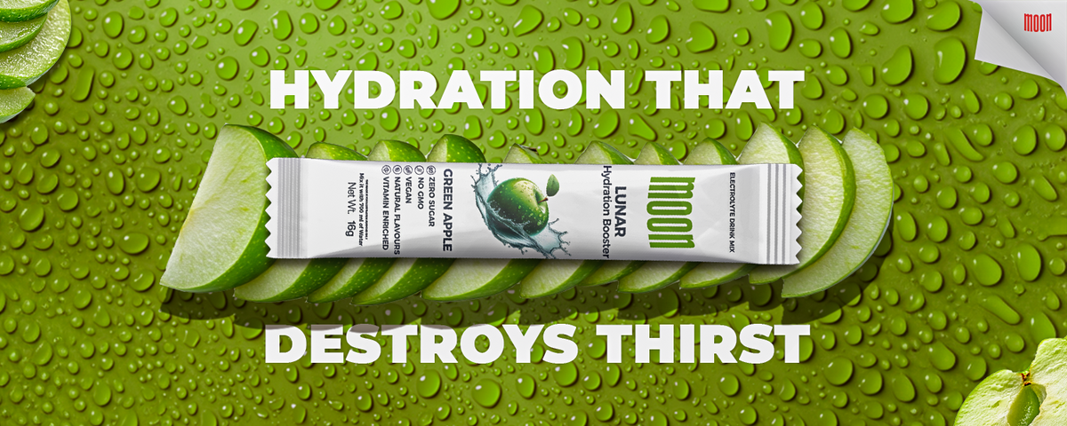 Green Apple Lunar Hydration Desktop Size